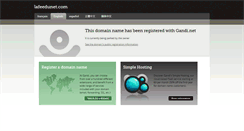 Desktop Screenshot of lafeedunet.com